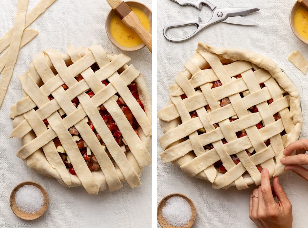 lattice crust assembly.