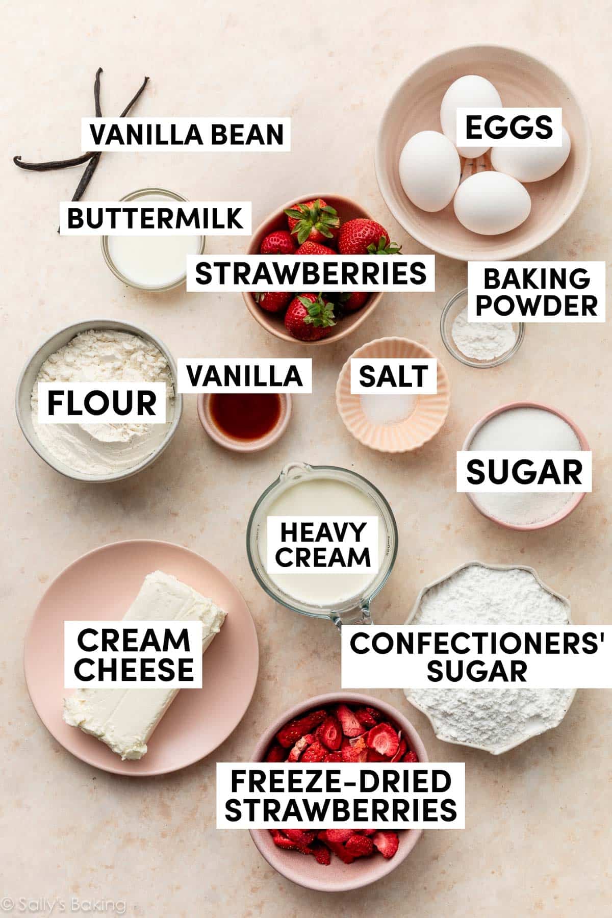 ingredients measured in bowls.