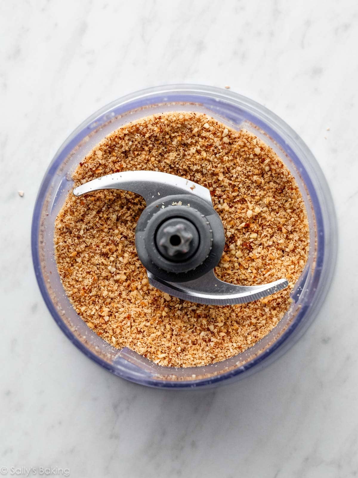 ground almonds.