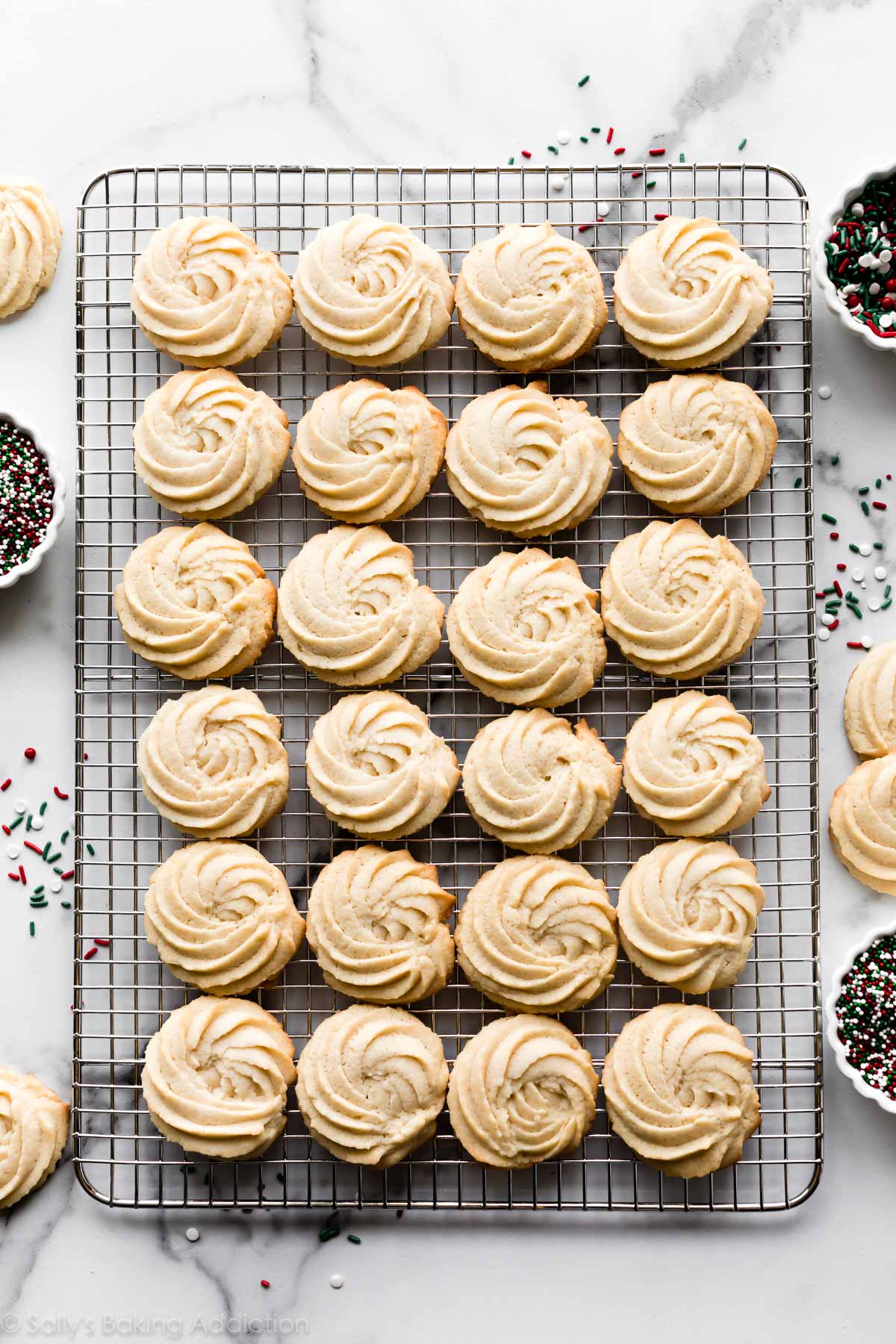 homemade butter cookies