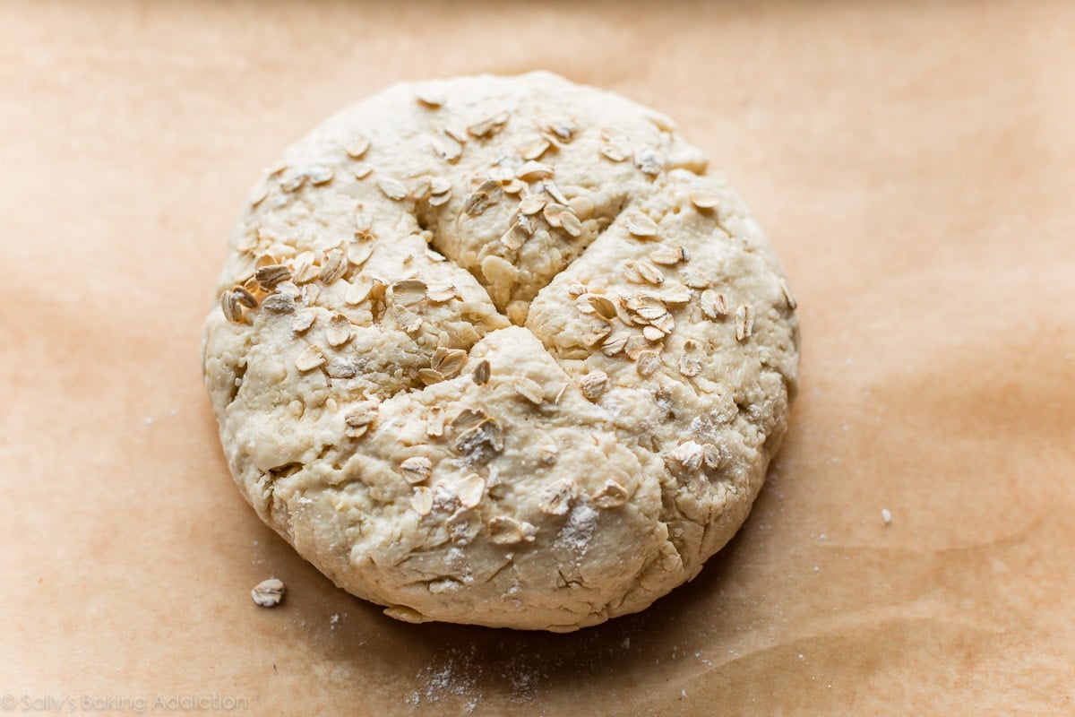 no yeast bread before baking
