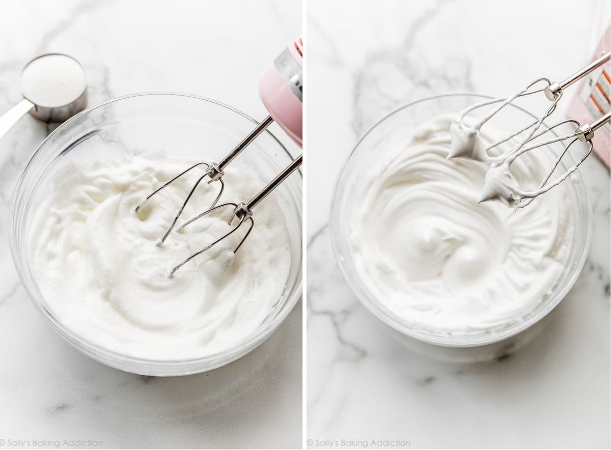 whipping egg whites