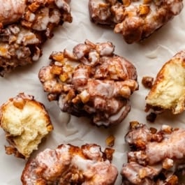 apple fritters.